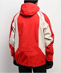 686 2002 X3 True Red Colorblock 20K Snowboard Jacket