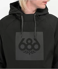 686 Black Waterproof Light Anorak Jacket