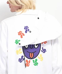 686 Coaches White 10K Snowboard Jacket 2023