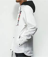 686 Coaches White 10K Snowboard Jacket