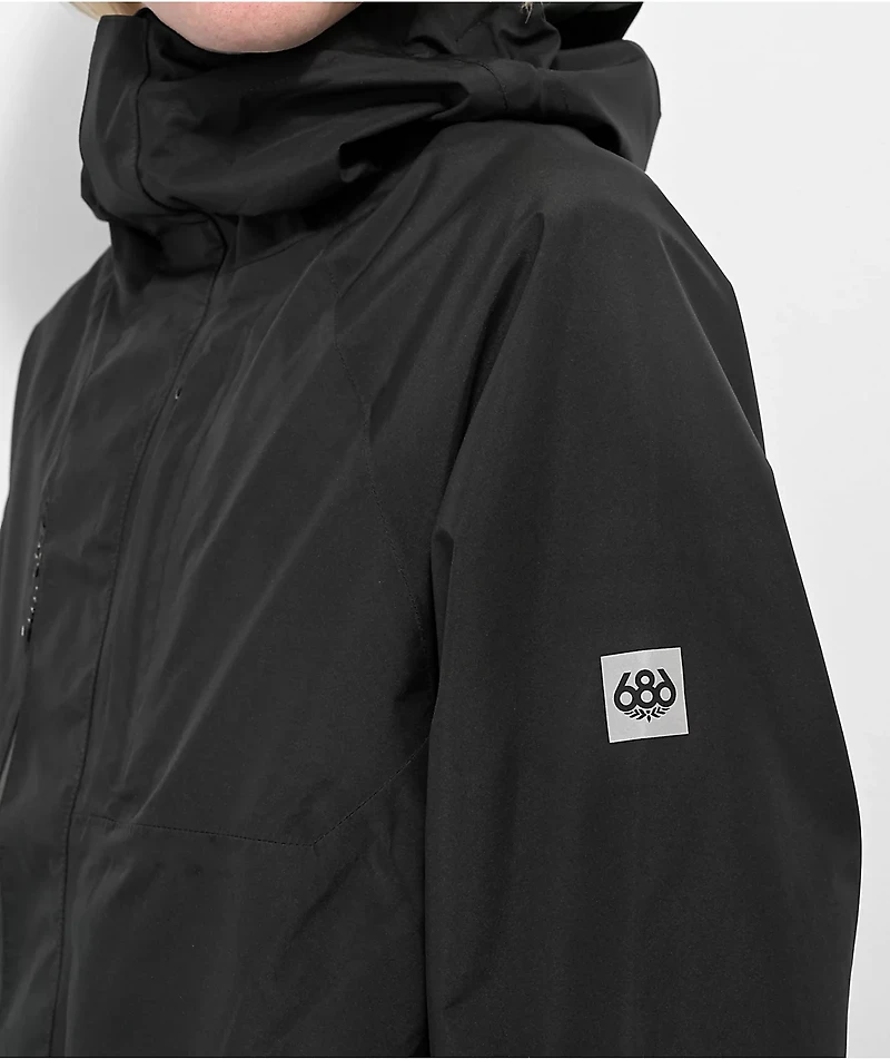 686 Core Gore-Tex Shell Black Snowboard Jacket