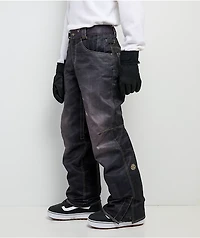 686 Deconstructed Denim Black 10K Snowboard Pants