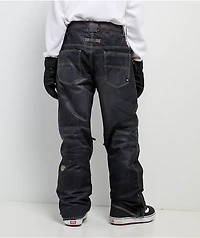 686 Deconstructed Denim Black 10K Snowboard Pants