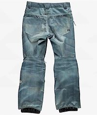 686 Deconstructed Denim Indigo 10K Snowboard Pants