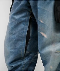 686 Deconstructed Denim Indigo 10K Snowboard Pants