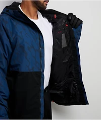 686 Foundation Navy Colorblock 10K Insulated Snowboard Jacket