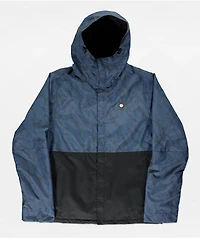 686 Foundation Navy Colorblock 10K Insulated Snowboard Jacket
