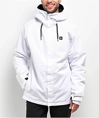 686 Foundation White 10K Snowboard Jacket