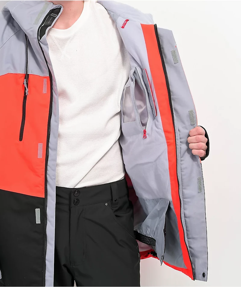 686 Geo Grey 10k Snowboard Jacket
