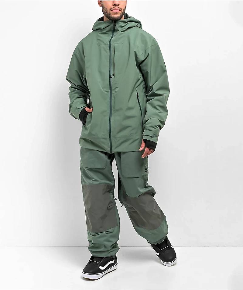 686 Ghost Green 10K Snowboard Pants