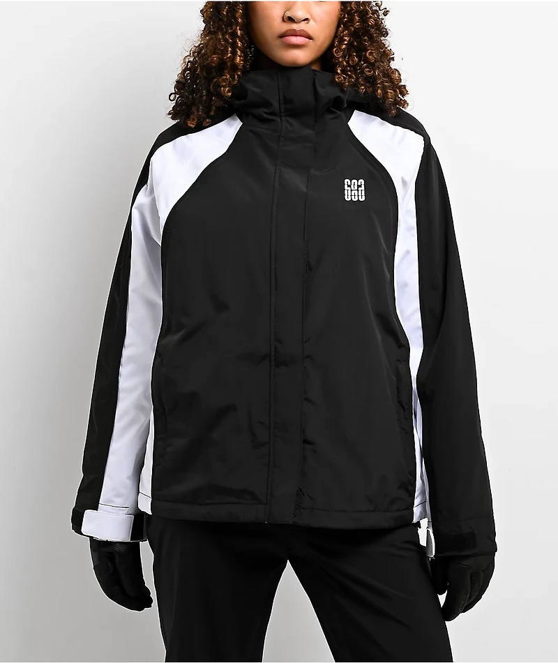 686 Hologram™ Black & White 20K Snowboard Jacket