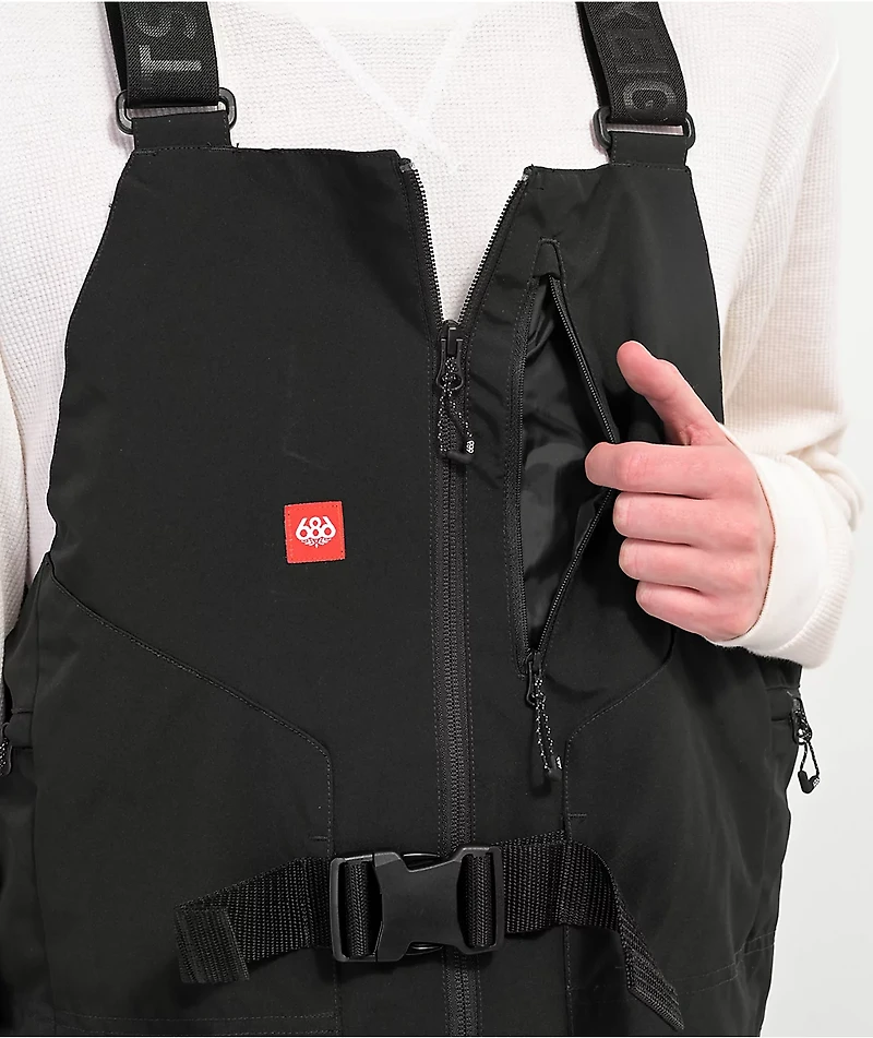 686 Hydrastash Black 20K Smarty Vest 2023