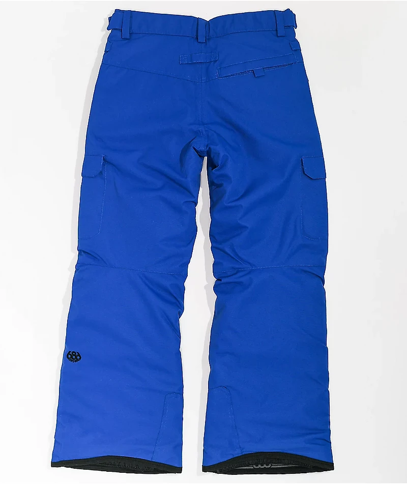686 Infinity Cargo Blue Kids 10K Snowboard Pants