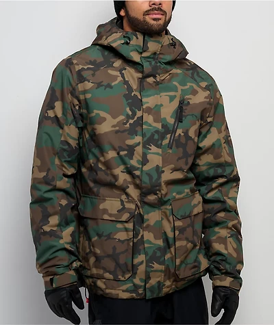 686 Nightline Camo 10K Insulated Snowboard Jacket