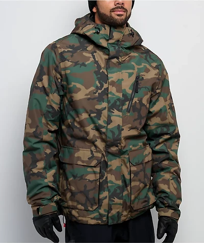 686 Nightline Camo 10K Insulated Snowboard Jacket