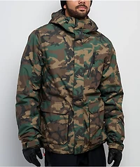 686 Nightline Camo 10K Insulated Snowboard Jacket