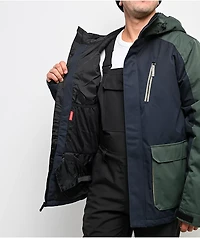 686 Nightline Navy Colorblock 10K Insulated Snowboard Jacket