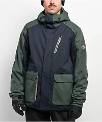 686 Nightline Navy Colorblock 10K Insulated Snowboard Jacket