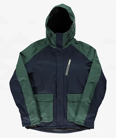 686 Nightline Navy Colorblock 10K Insulated Snowboard Jacket