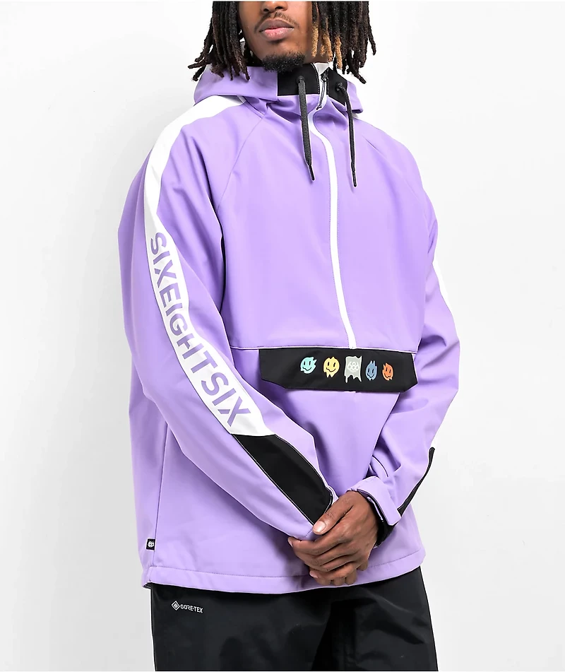 686 Purple Anorak Snowboard Jacket