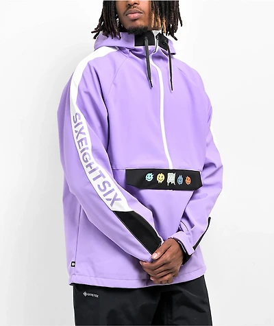 686 Purple Anorak Snowboard Jacket