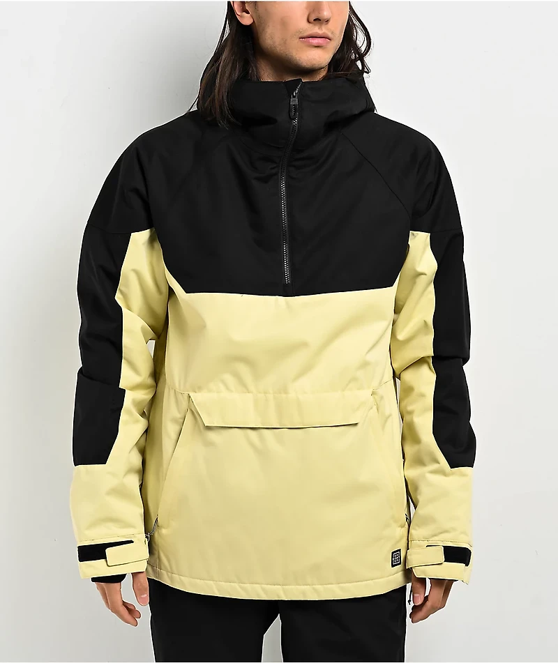 686 Renewal Dusty Yellow 10K Anorak Snowboard Jacket