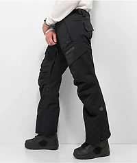 686 Smarty 3in1 Black Cargo 10K Snowboard Pants 2023