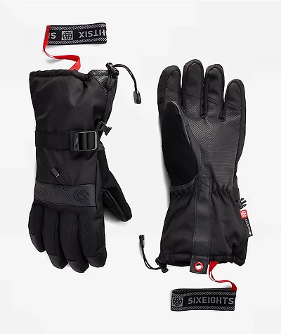 686 Smarty GORE-TEX Black Snowboarding Gloves