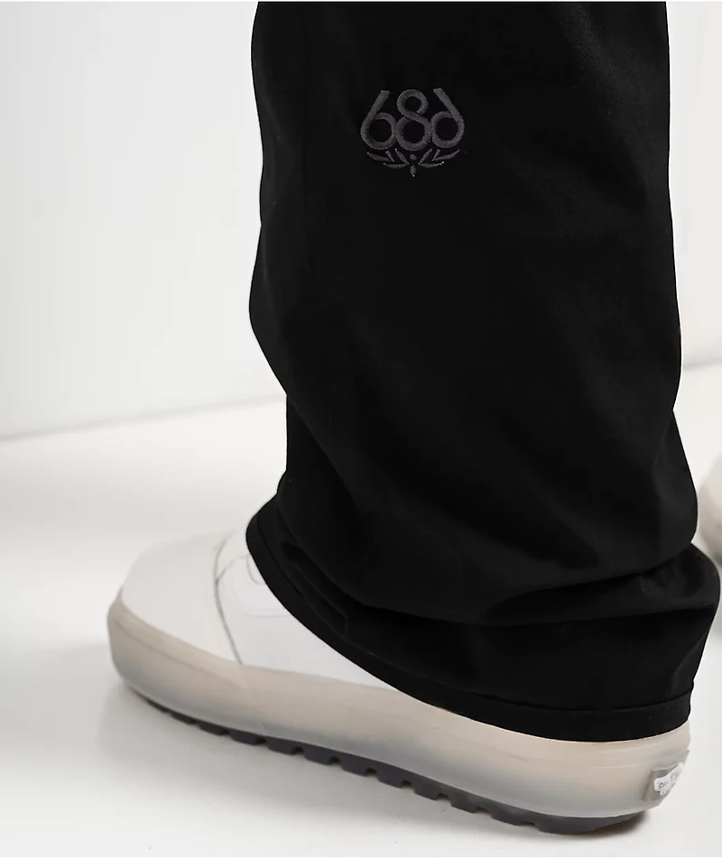686 Standard Black 10K Snowboard Pants