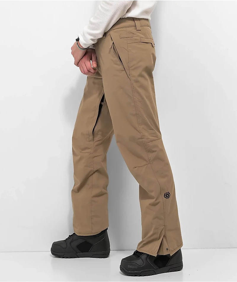 686 Standard Khaki 10K Snowboard Pants