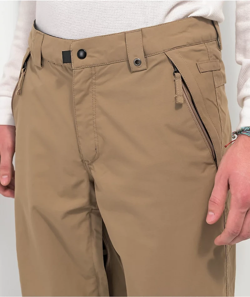 686 Standard Khaki 10K Snowboard Pants