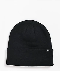 686 Standard Roll Up Black Beanie