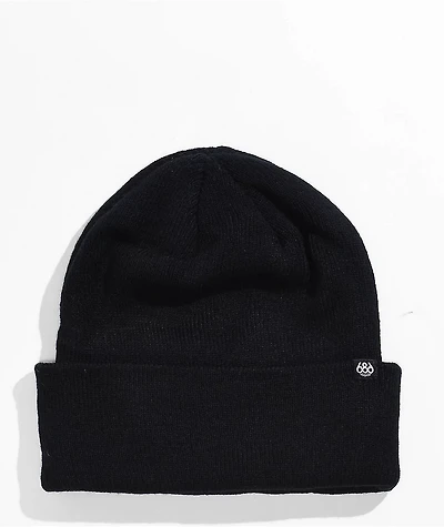 686 Standard Roll Up Black Beanie