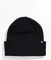 686 Standard Roll Up Black Beanie