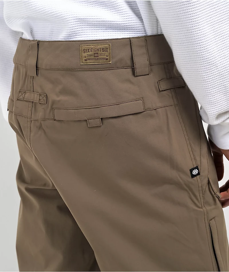 686 Standard Tobacco Snowboard Pants