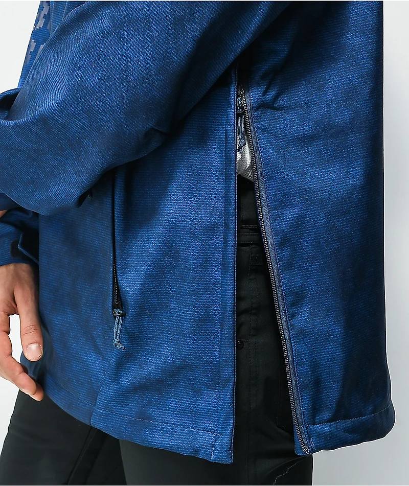 686 Water-Resistant Blue Tech Hoodie