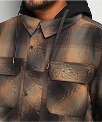 686 Woodland Brown Plaid 10K Insulated Snowboard Jacket
