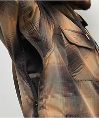 686 Woodland Brown Plaid 10K Insulated Snowboard Jacket