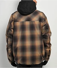 686 Woodland Brown Plaid 10K Insulated Snowboard Jacket