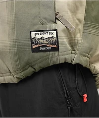 686 Woodland Sage Plaid 10K Insulated Snowboard Jacket