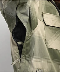 686 Woodland Sage Plaid 10K Insulated Snowboard Jacket