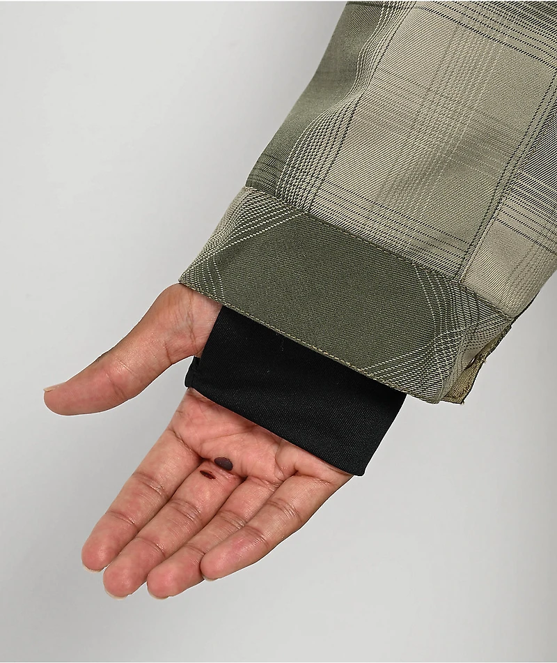 686 Woodland Sage Plaid 10K Insulated Snowboard Jacket