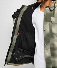 686 Woodland Sage Plaid 10K Insulated Snowboard Jacket