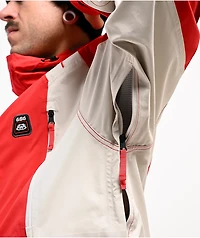 686 x 2002 X3 True Red Colorblock 20K Snowboard Jacket