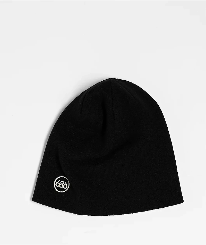 686 x Anti Social Social Club Black Skully Beanie