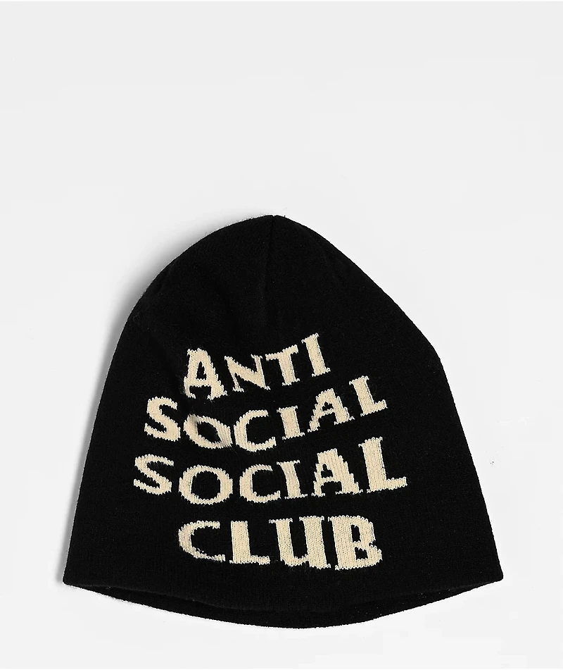 686 x Anti Social Social Club Black Skully Beanie