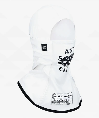 686 x AntiSocialSocialClub Alpha Limestone Hinged Balaclava