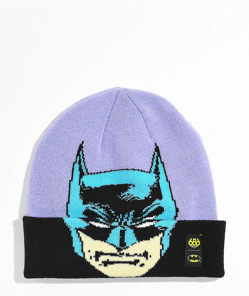 686 x Batman Black & Purple Beanie