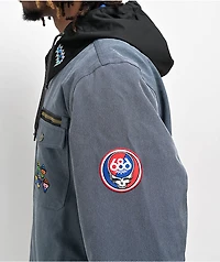 686 x Grateful Dead Blue 10K Snowboard Jacket