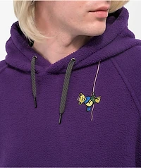 686 x Grateful Dead Buttermild Purple Sherpa Hoodie